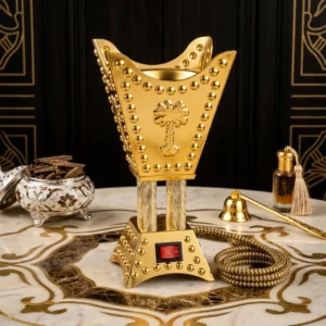 Electric Bakhoor Burner Arabic Style Metal Incense Burner