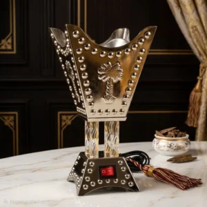 Electric Bakhoor Burner Arabic Style Metal Incense Burner